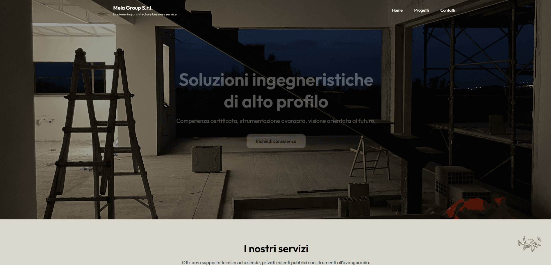 Anteprima del progetto Melagroup srl